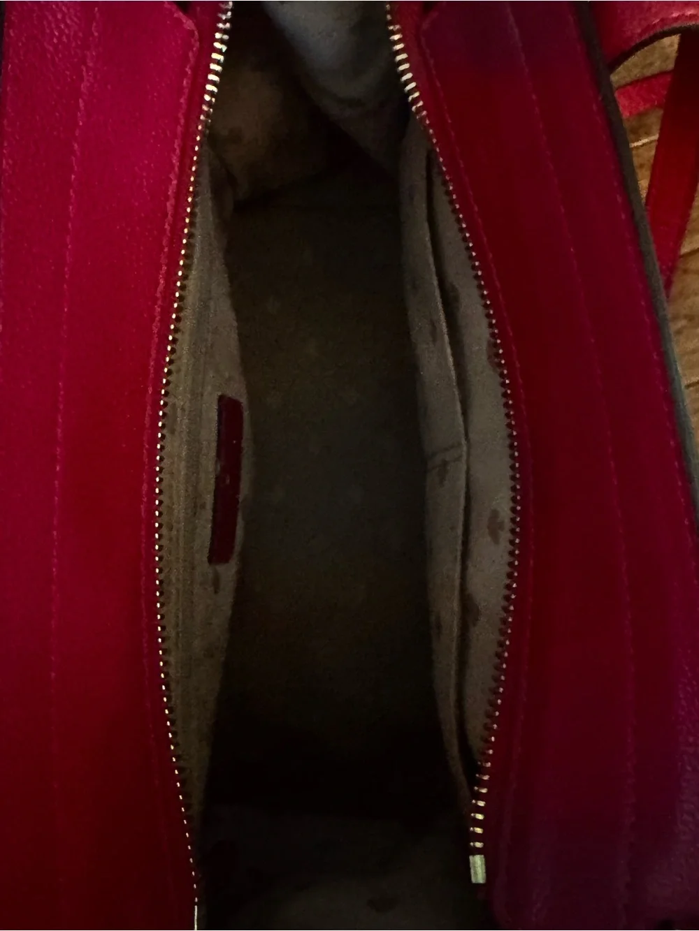 kate spade structured leather